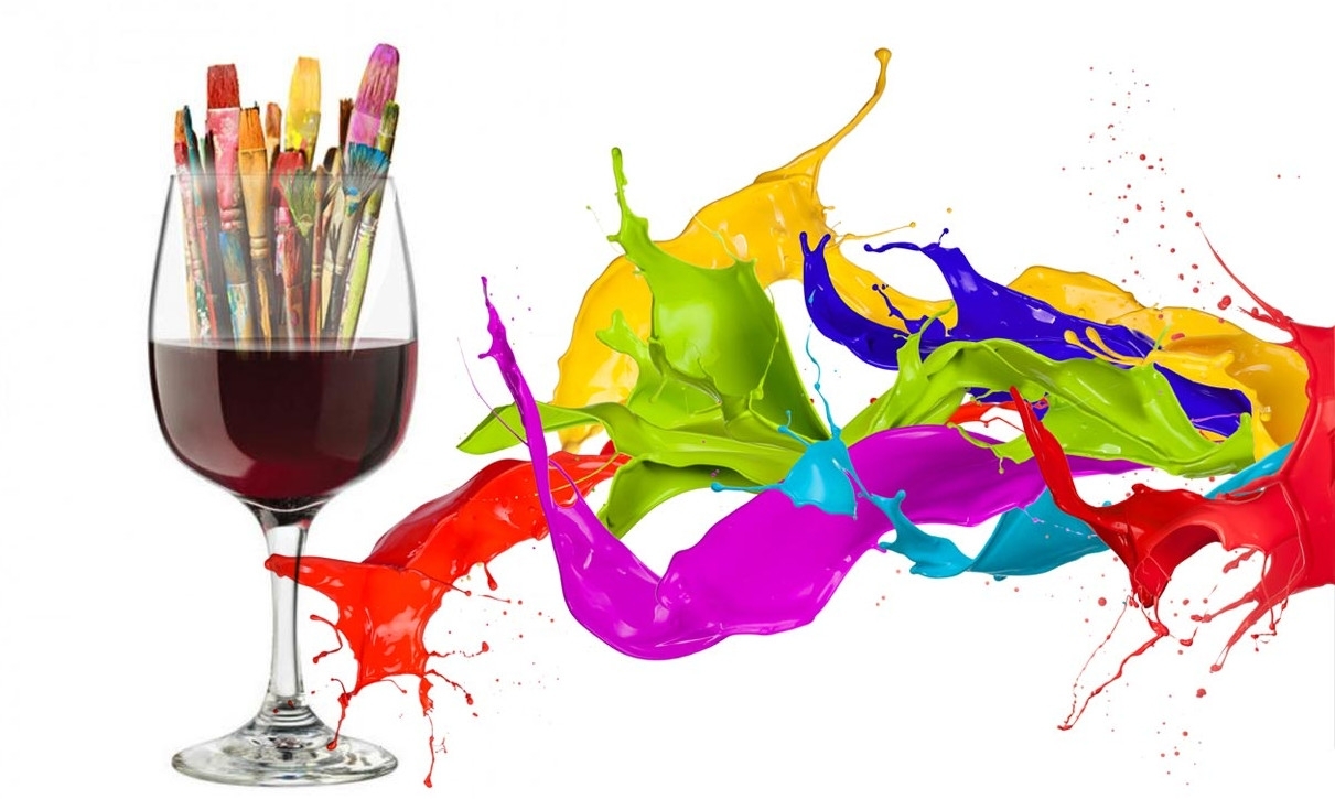 paint and sip clipart 3